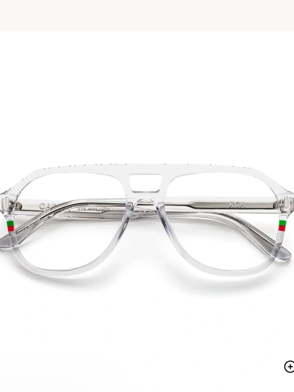 Caddis RCA Magnification 2.75  Transparent Aviator Glasses